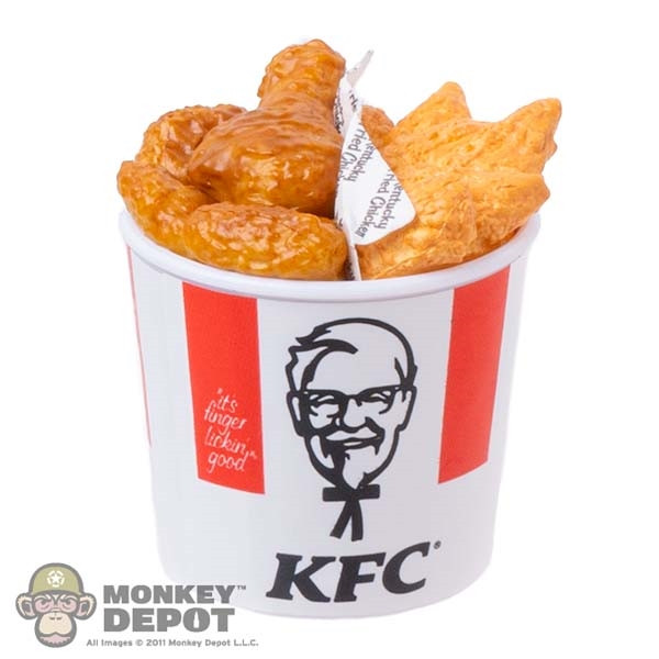 Monkey Depot - Food: KFC Chicken Strip and Fried Chicken Bucket