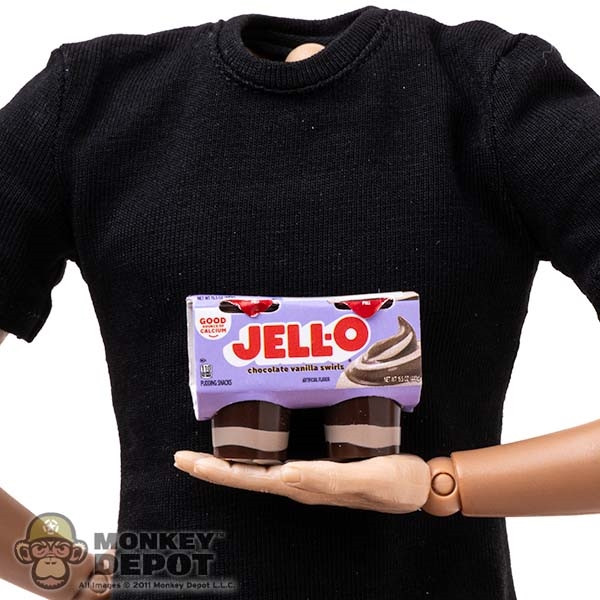 Monkey Depot - Food: Mini Brands Jell-o Chocolate Vanilla Swirls
