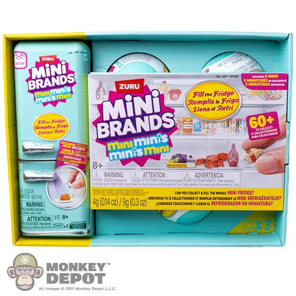Monkey Depot - Boxed Set: Mini Brands Fill the Fridge Boxed Set