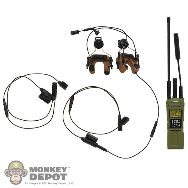 Monkey Depot - Radio: Easy Simple AN/PRC-163 Radio w/S7 Kit