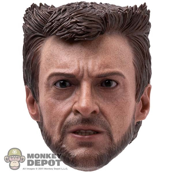 ホットヘッド フィギュア Monkey Depot - Head: Hot Toys Wolverine