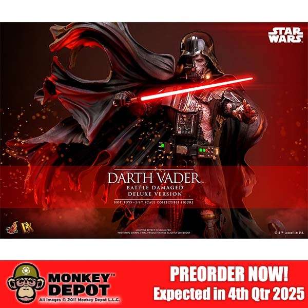 Monkey Depot - Hot Toys Darth Vader (Battle Damaged) (Deluxe Ver