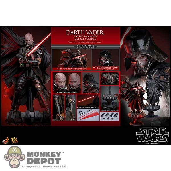 Monkey Depot - Hot Toys Darth Vader (Battle Damaged) (Deluxe Ver