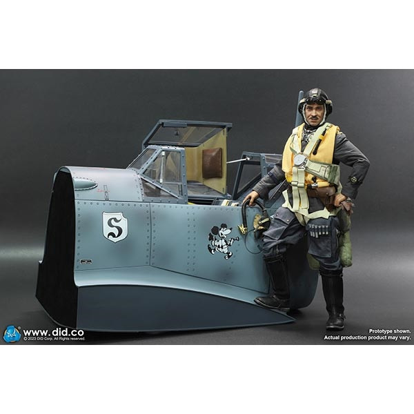 Monkey Depot -DiD 1/6th WWII Bf109 Cockpit (Grey Blue or Sand