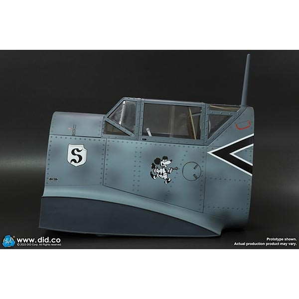 Monkey Depot -DiD 1/6th WWII Bf109 Cockpit (Grey Blue or Sand