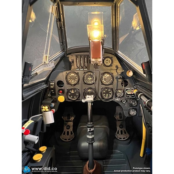 Monkey Depot -DiD 1/6th WWII Bf109 Cockpit (Grey Blue or Sand