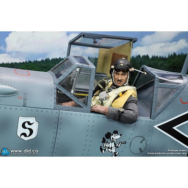 Monkey Depot -DiD 1/6th WWII Bf109 Cockpit (Grey Blue or Sand