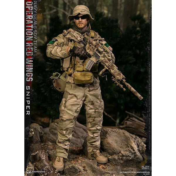 DAMTOYS ネイビーシールズ SDV チーム1 レッドウィングス スナイパー Monkey Depot - DamToys Operation Red Wings NAVY SEALS SDV TEAM 1
