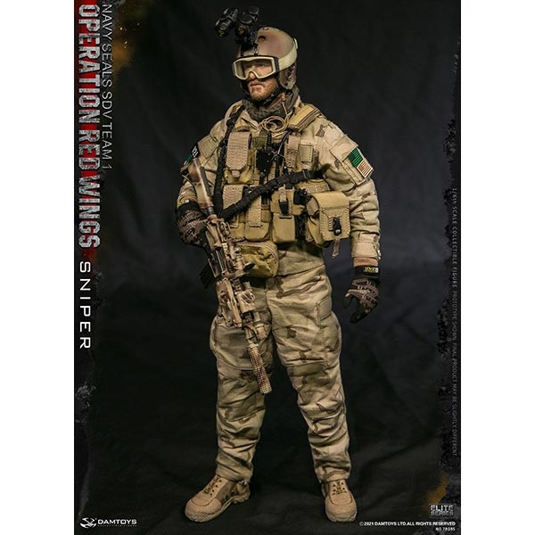 DAMTOYS ネイビーシールズ SDV チーム1 レッドウィングス スナイパー Monkey Depot - DamToys Operation Red Wings NAVY SEALS SDV TEAM 1