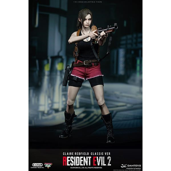 RE2 クレア レッドフィールド CLASSIC ver damtoys Monkey Depot - DamToys Resident Evil 2 Claire Redfield Classic