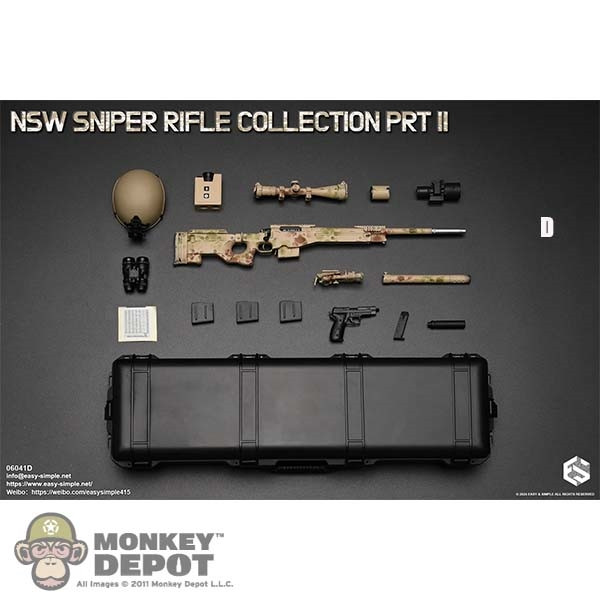 Monkey Depot - Weapon Set: Easy Simple NSW Sniper Rifle Collection