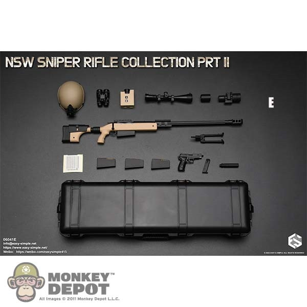 Monkey Depot - Weapon Set: Easy Simple NSW Sniper Rifle Collection