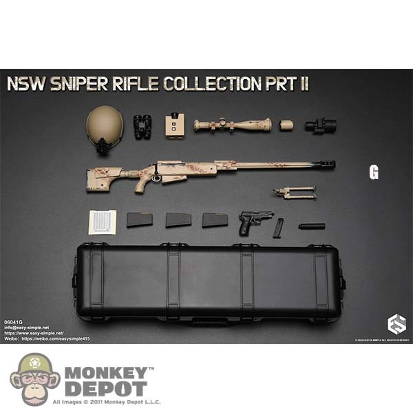 Monkey Depot - Weapon Set: Easy Simple NSW Sniper Rifle Collection