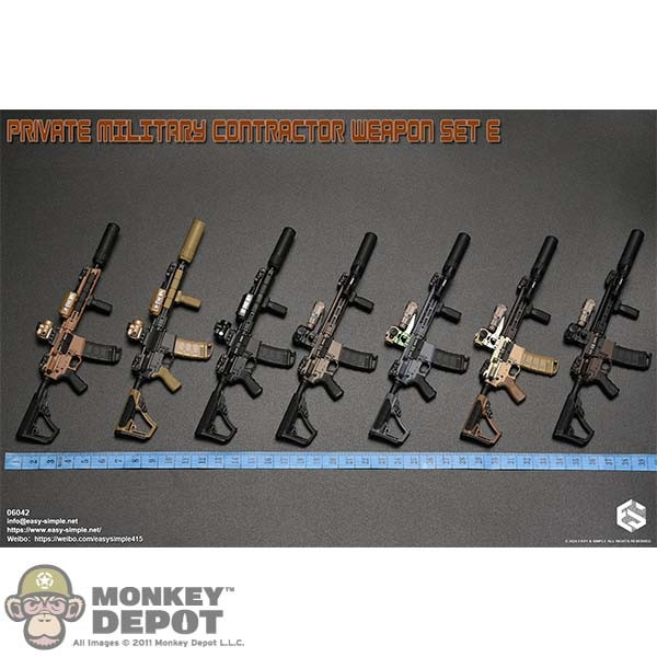 1/6フィギュアSpecialMissionUnit Easysimple Monkey Depot - Easy Simple PMC Weapon Set E (ES-06042)