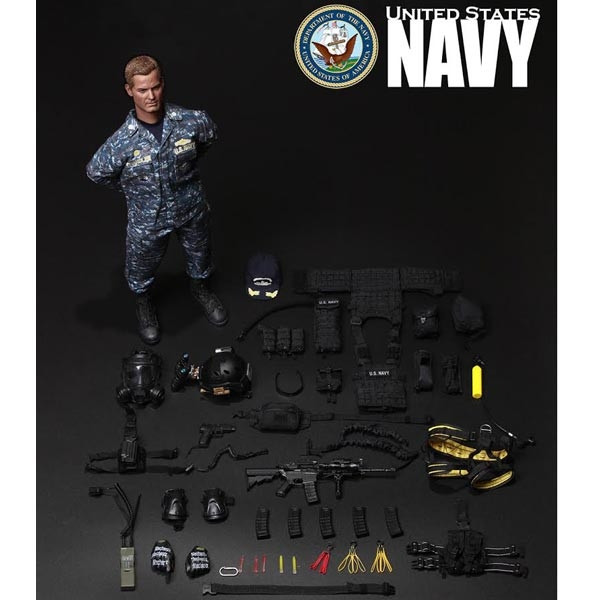 Monkey Depot - Boxed Figure: Mini Times US Navy (MT-M007)