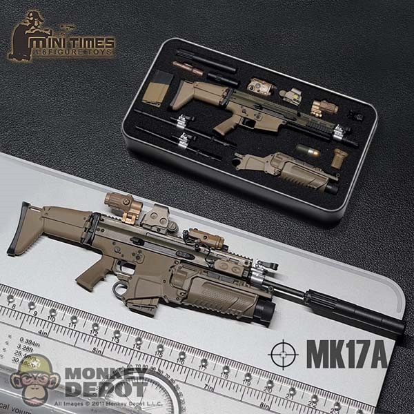 Monkey Depot - Boxed Accessory: Mini Times Rifle Set