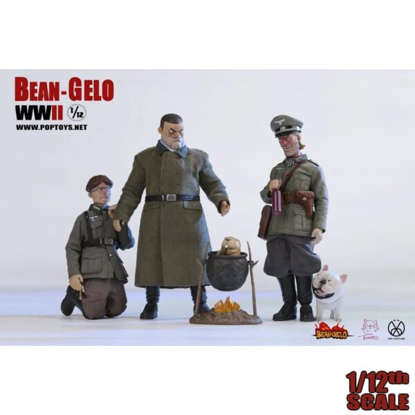 Monkey Depot - Boxed Figure: POP Toys 1:12 Bean Gelo Series