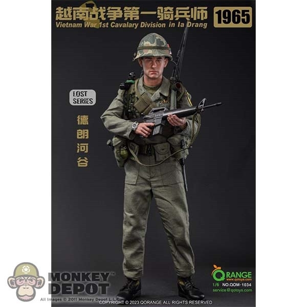 ドラゴン ミリタリー フィギュア U.S. 1st Cavalry 1965 Monkey Depot - QO Toys Vietnam War U.S. Army 1st Cavalry Division