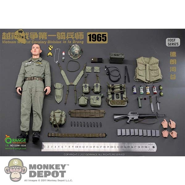 Monkey Depot - QO Toys Vietnam War U.S. Army 1st Cavalry Division