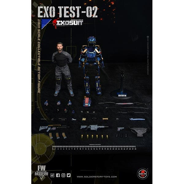 Monkey Depot - Soldier Story Exo-Skeleton Armor Suit Test-02 (SS-125)