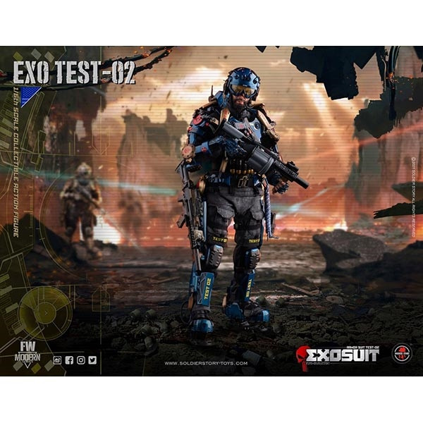 Monkey Depot - Soldier Story Exo-Skeleton Armor Suit Test-02 (SS-125)