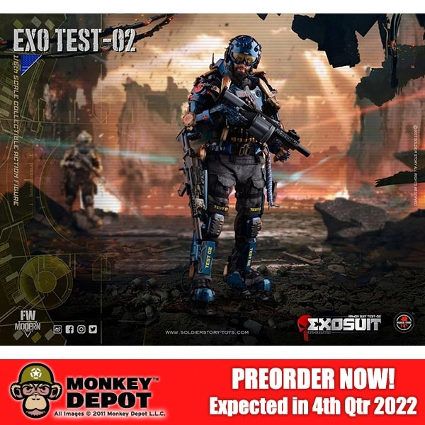 Monkey Depot - Soldier Story Exo-Skeleton Armor Suit Test-02 (SS-125)