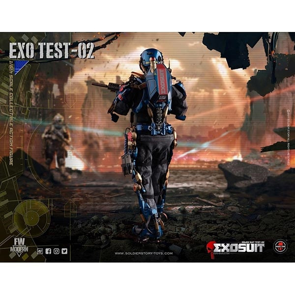 Monkey Depot - Soldier Story Exo-Skeleton Armor Suit Test-02 (SS-125)