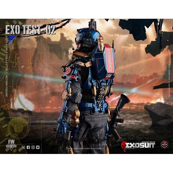 Monkey Depot - Soldier Story Exo-Skeleton Armor Suit Test-02 (SS-125)