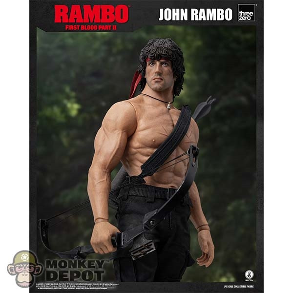 Rambo Trilogy フィギュアセット 3体 Hiya Toys 1/12 Rambo III Exquisite Super Series John Ra