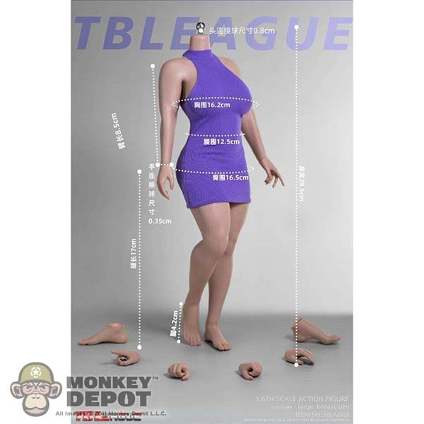 TBLeague PHICEN TBL-01A フィギュア Monkey Depot - TBLeague Seamless Body w/ Detachable Feet