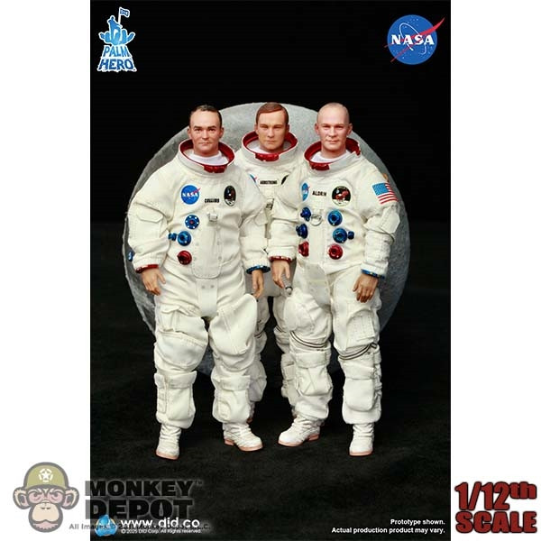 Monkey Depot - Boxed Figure: DiD 1/12 Apollo 11 Astronauts