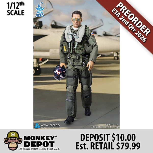 DiD 1/12 F/A-18E Pilot - Captain Mitchell (XM80031)