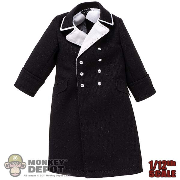 Monkey Depot - Coat: 3R 1/12 WWII SS Officer Long Overcoat