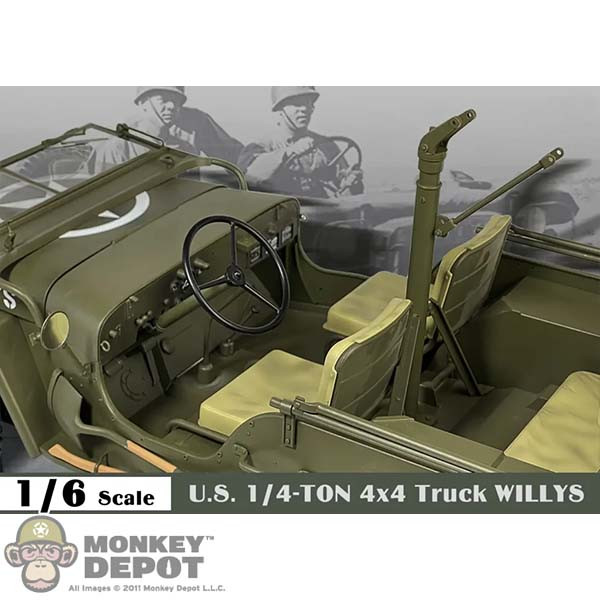 ZYTOYS U.S. 1/4-TON 4x4 Truck WILLYS (ZYJP001)