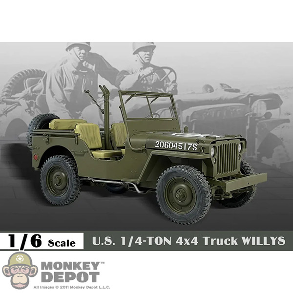 ZYTOYS U.S. 1/4-TON 4x4 Truck WILLYS (ZYJP001)