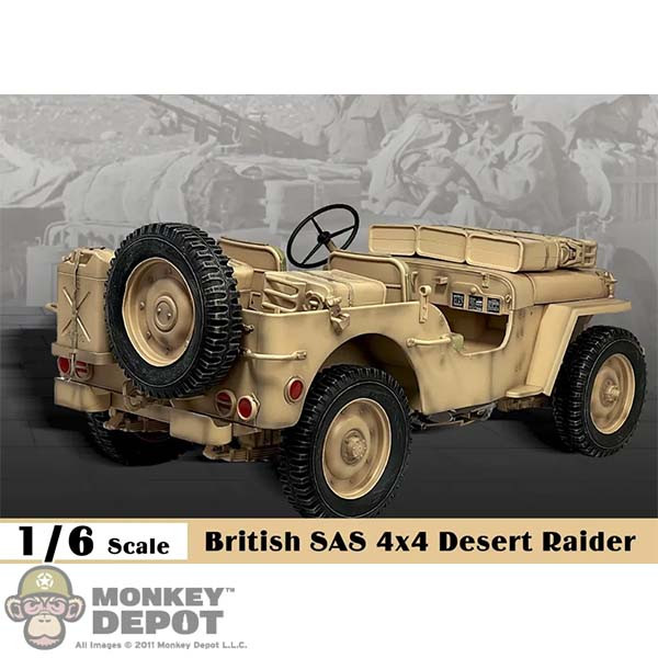 ZYTOYS British S.A.S. 4x4 Desert Raider (ZYJP002)