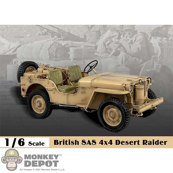 ZYTOYS British S.A.S. 4x4 Desert Raider (ZYJP002)