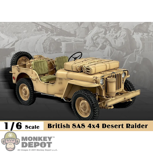ZYTOYS British S.A.S. 4x4 Desert Raider (ZYJP002)