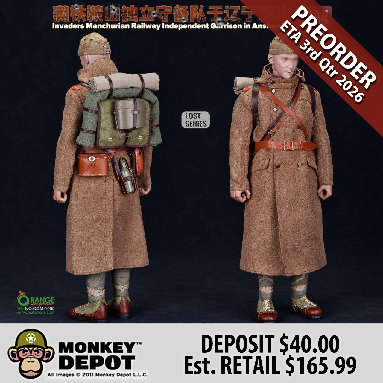 Monkey Depot - QO Toys Japanese Invaders Manchurian Railway