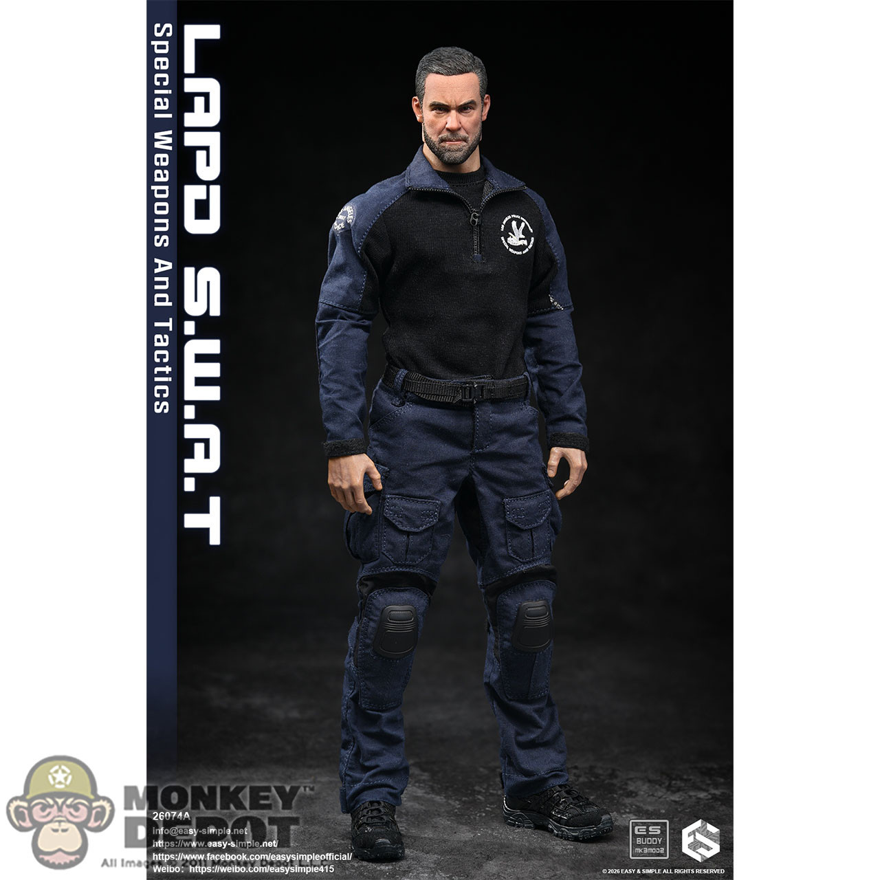 Monkey Depot - Easy Simple LAPD S.W.A.T Special Weapons and