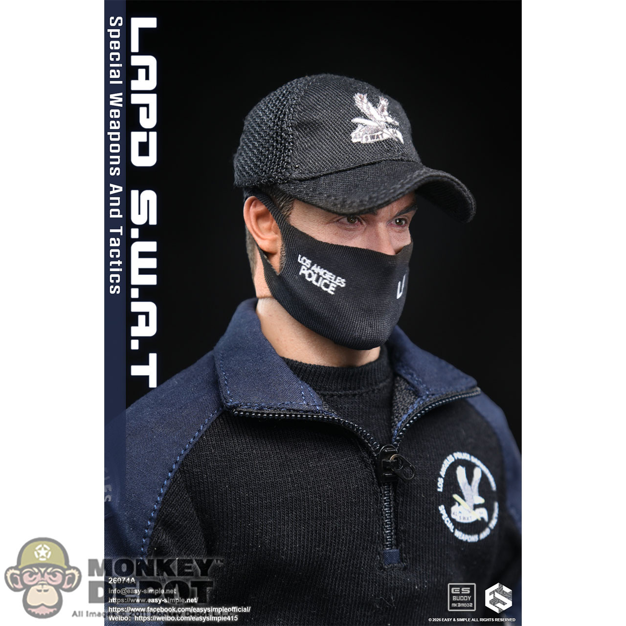 Monkey Depot - Easy Simple LAPD S.W.A.T Special Weapons and