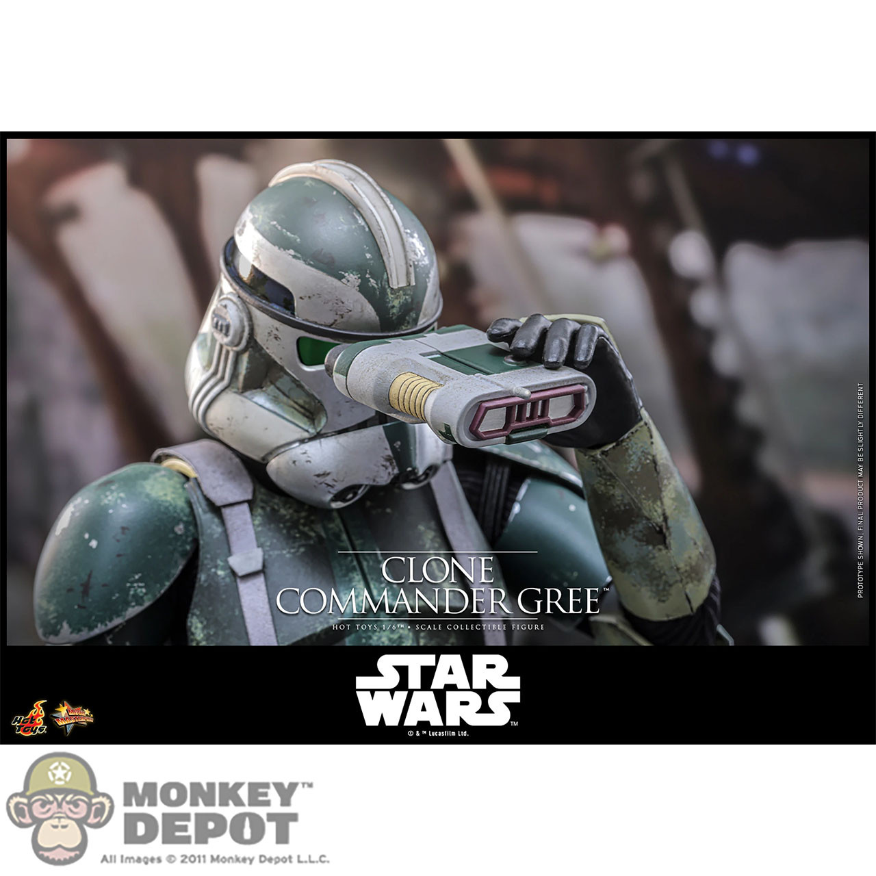 Hot Toys Clone Commander Gree (MMS877)