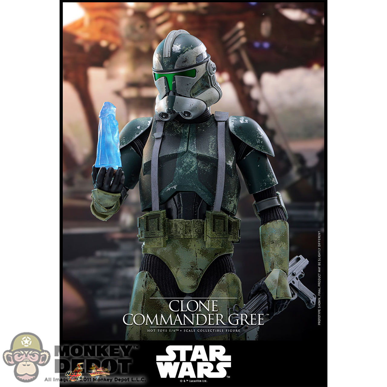 Hot Toys Clone Commander Gree (MMS877)