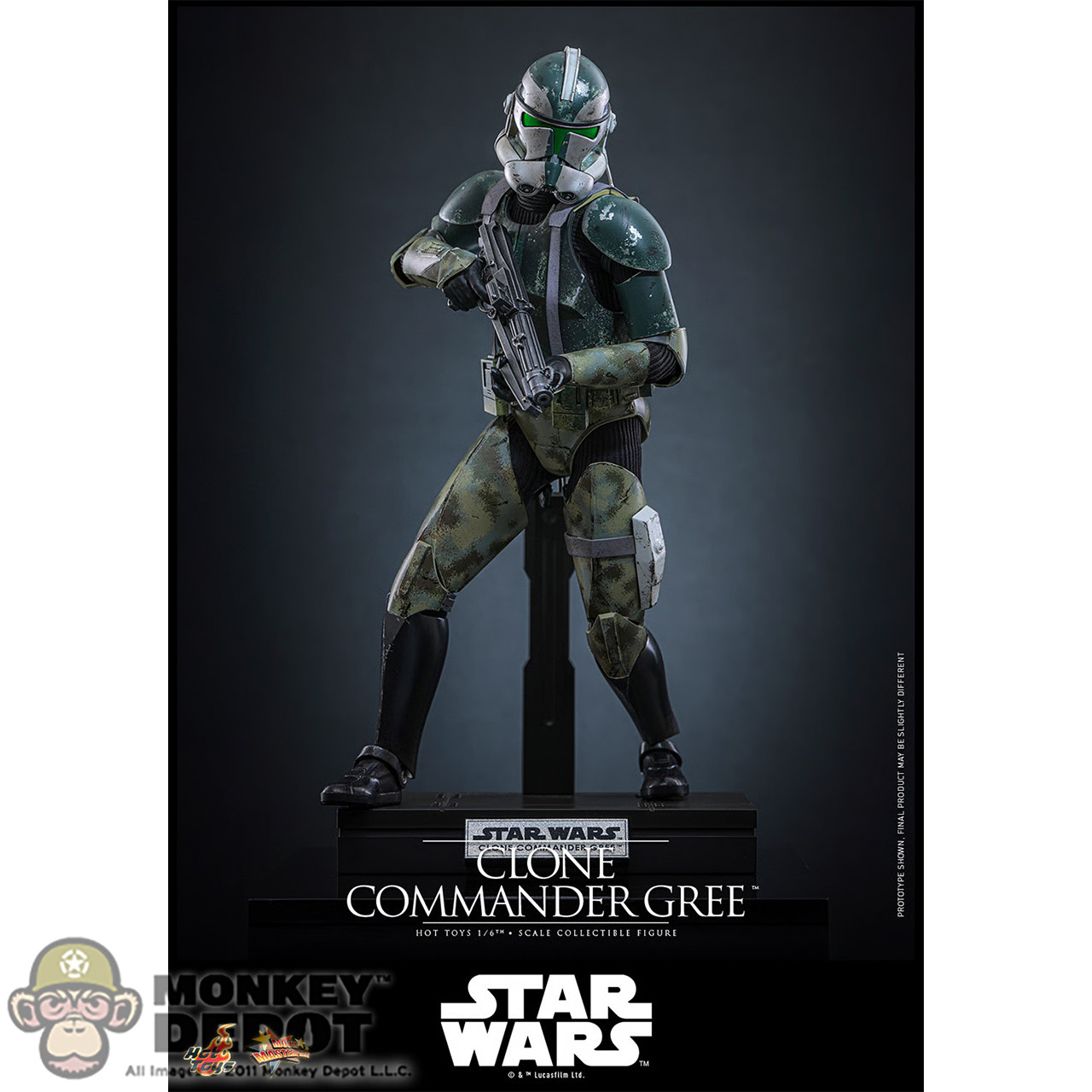 Hot Toys Clone Commander Gree (MMS877)