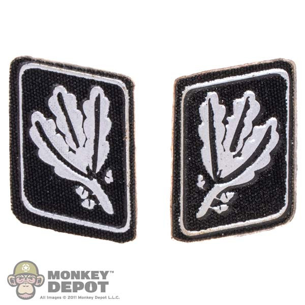 Monkey Depot - Insignia: 3R German WWII Gruppenfuhrer Collar Tabs