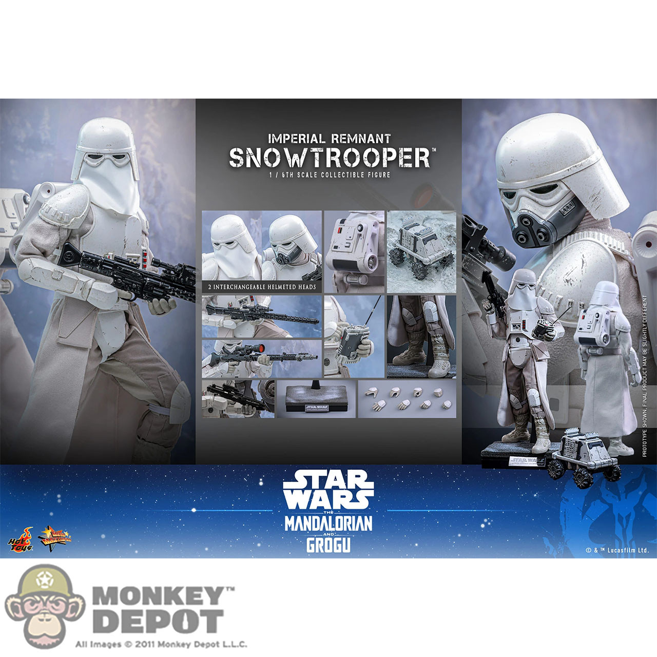 Hot Toys Imperial Remnant Snowtrooper (MMS838)