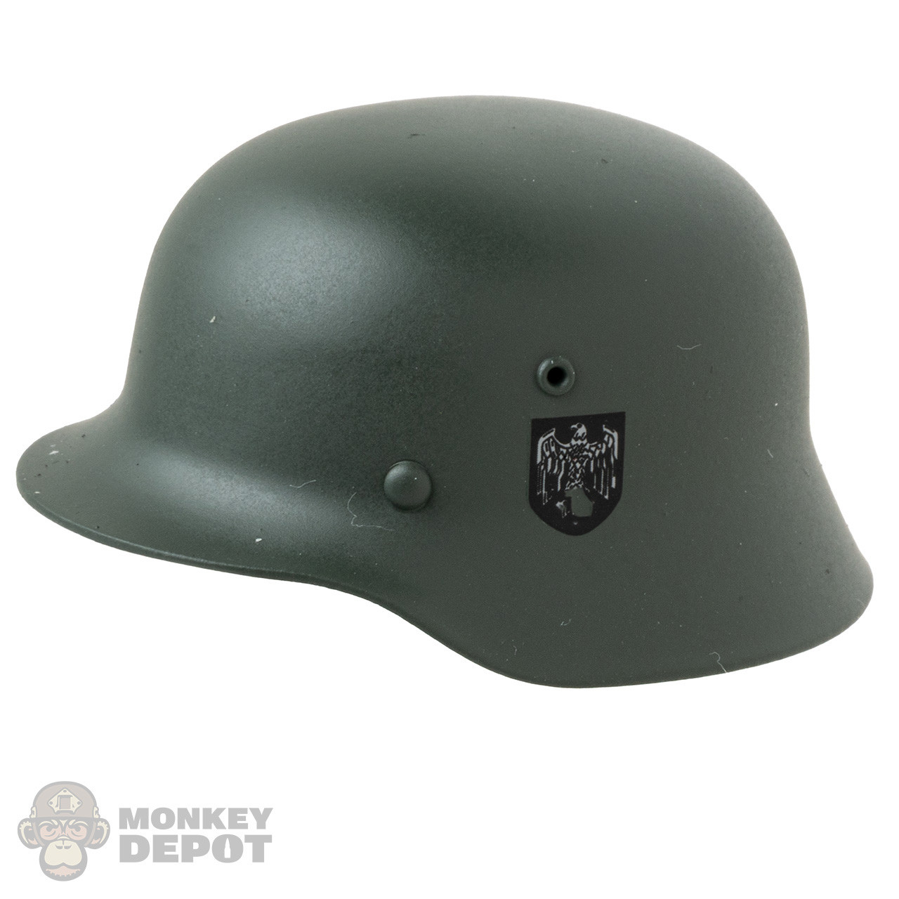 Monkey Depot - Helmet: DiD WWII German M40 Heer Metal Helmet