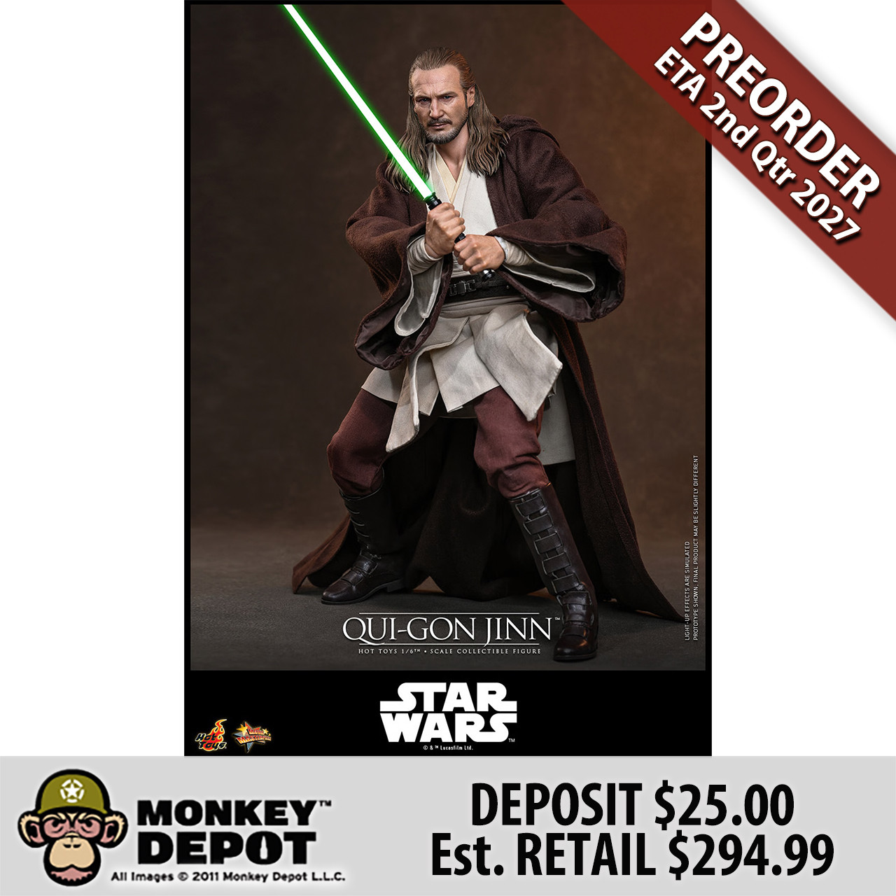 Hot Toys Qui-Gon Jinn (MMS880)