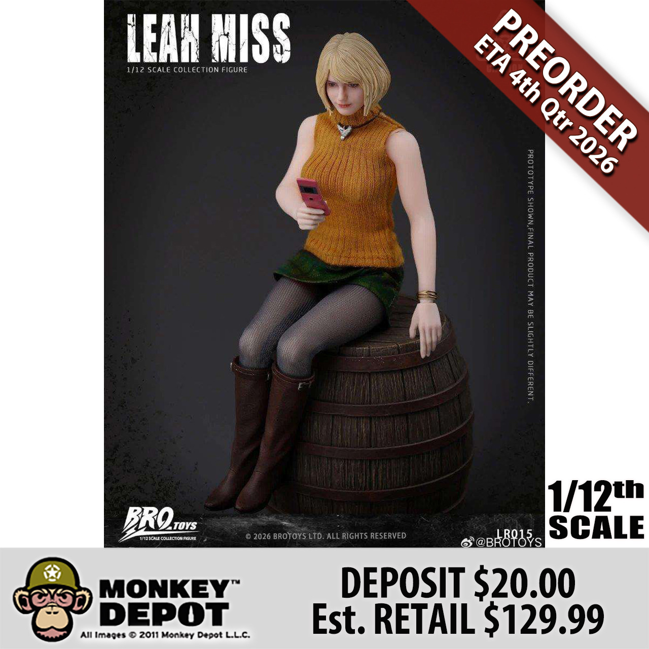 Bro Toys 1/12 Leah Miss (BRT-LR015)