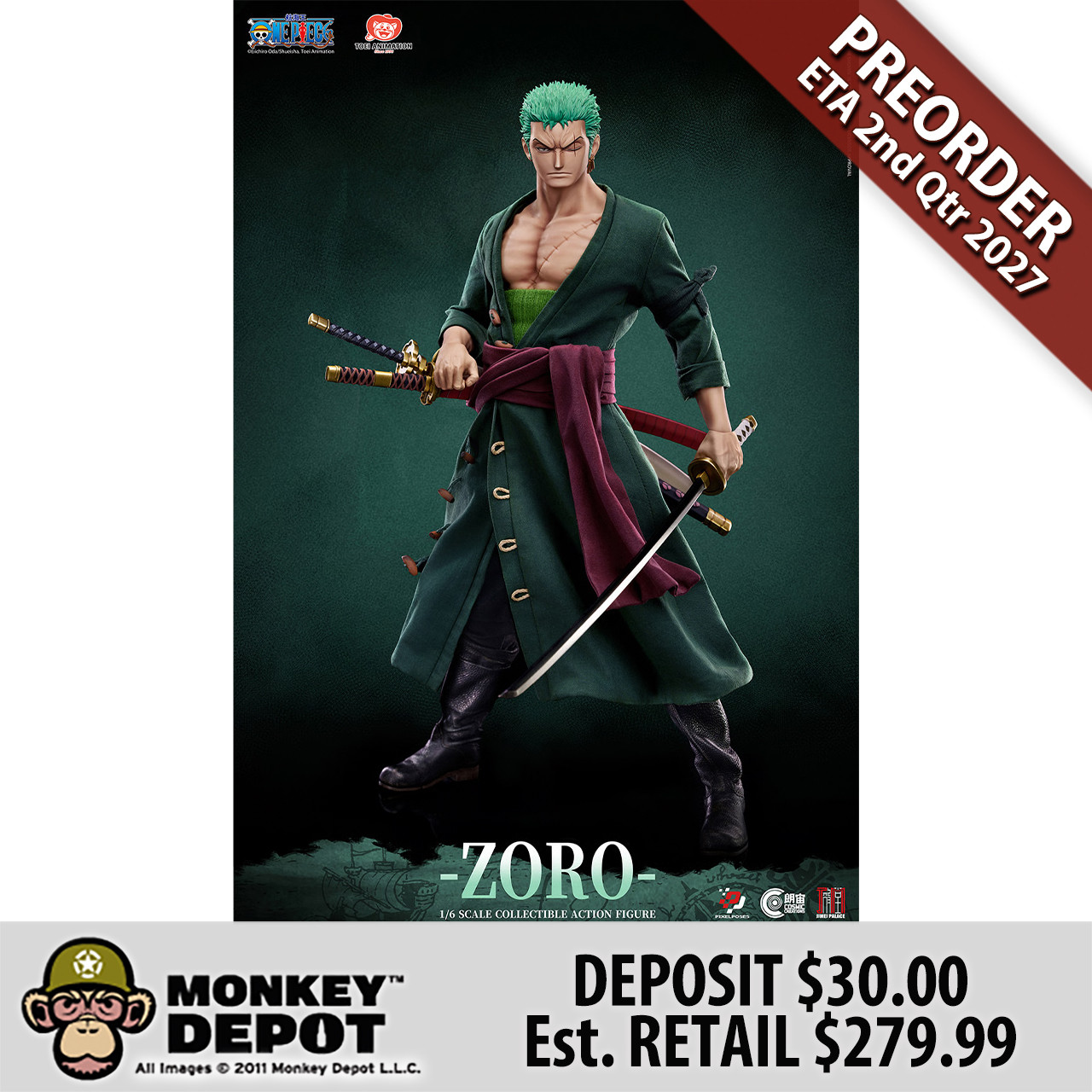 ロデオボーイ Monkey Depot - Cosmic Creations Roronoa Zoro (915681)